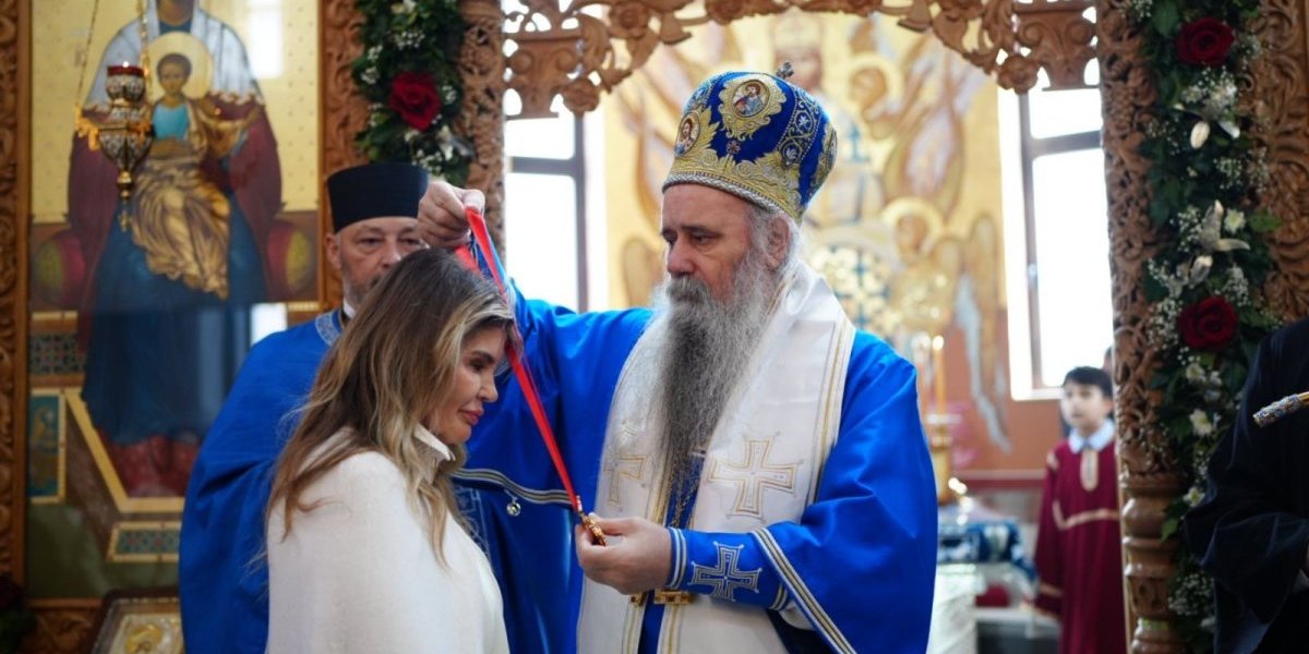 Jelena Trivan odlikovana ordenom Svetog kralja Dragutina - prepodobnog Teoktista