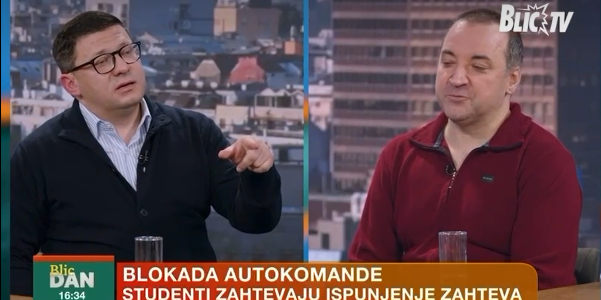 TO VAS NISU UČILI NA SOROŠEVIM KURSEVIMA? Zna ime pregaženog psa, ali ne zna nijedno ime stradalog u Novom Sadu! Đurđev "rešio" Popovića (VIDEO)