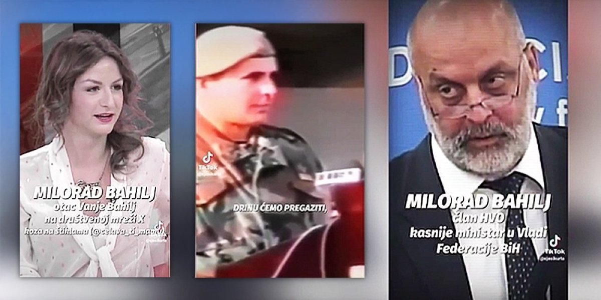 Ona širi mržnju, a otac pevao ustaške pesme! Koza u štiklama sa ponosom nosi svoje nasleđe: Evo ko je Vanja Bahilj (VIDEO)