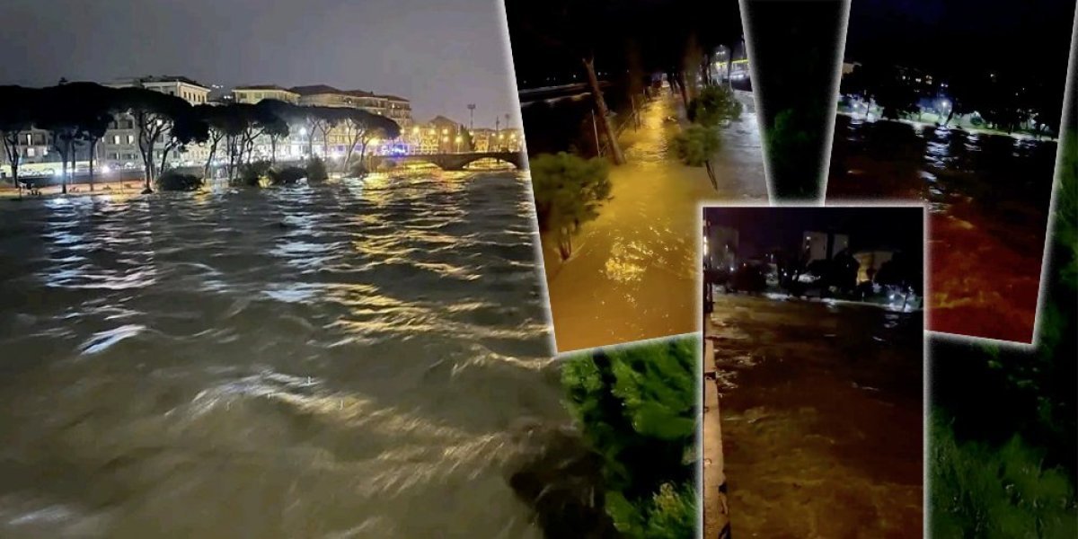 (VIDEO) Jako nevreme pogodilo Italiju! Delovi Firence poplavljeni, naređena hitna evakuacija!