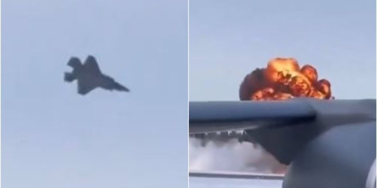 (UZNEMIRUJUĆE) Dramatičan pad borbenog aviona F-35 ledi krv u žilama! Pilot izveo nemoguće! (VIDEO)