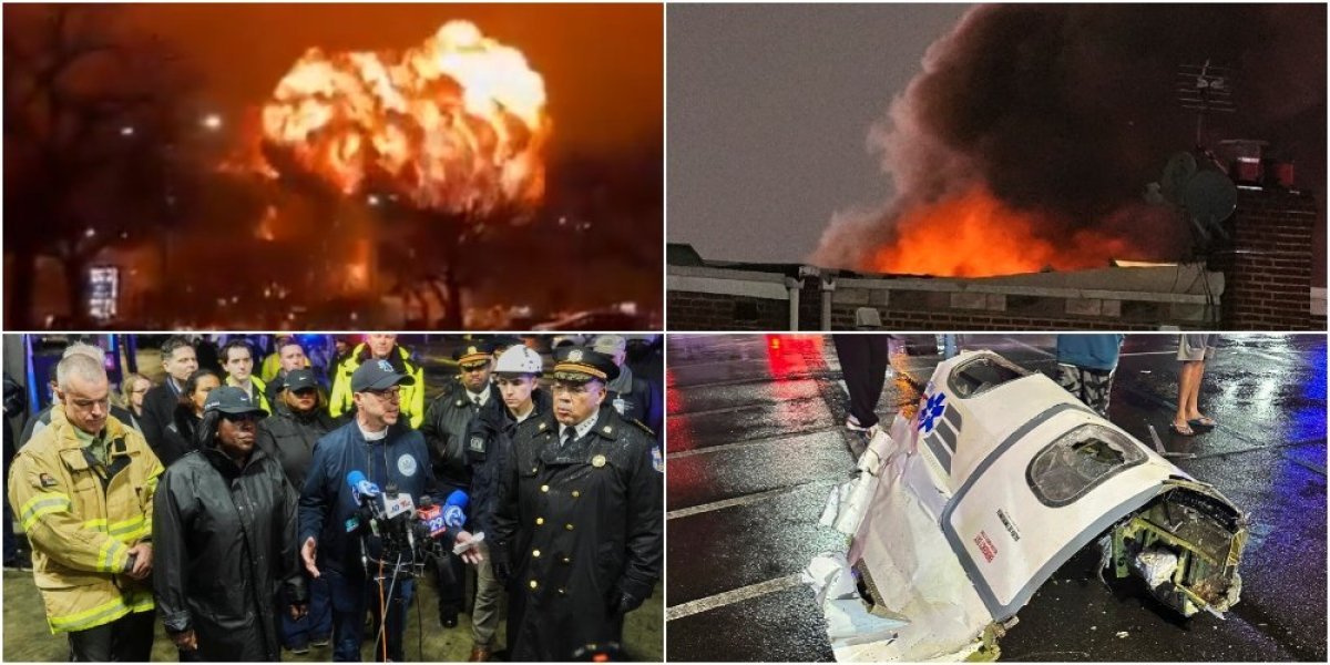 (VIDEO) Šta je ovo u Americi?! Nova avionska nesreća, letelica eksplodirala u vazduhu, nema preživelih, oglasio se Tramp!