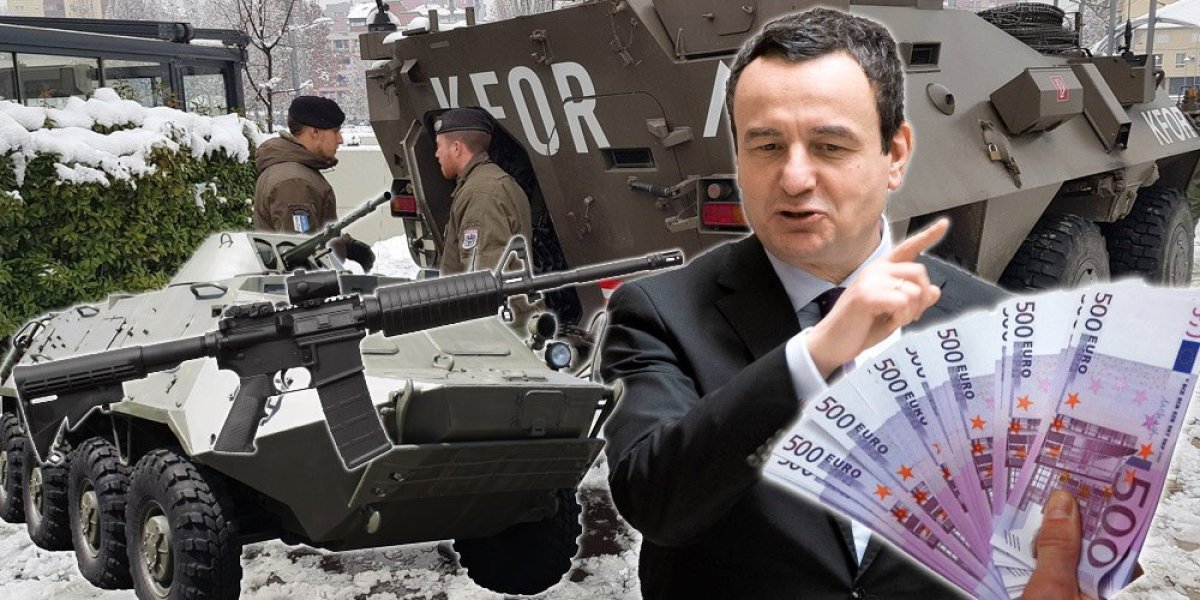 Jako opasne namere prištinskog ekstremiste - Kurti ponovo preti ratom: Kupićemo puške za milijardu evra!