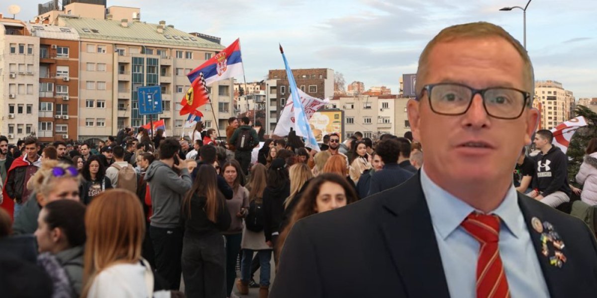 NATO pajac podržao proteste! Kurtijev lobista ne odustaje od rušenja Srbije (FOTO)