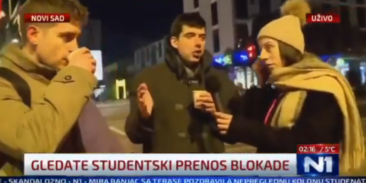 Kakva šamarčina studenata ProGlasu na N1! Kesić, Ivanović i Obućina dobili jasnu poruku: Odje*ite! (VIDEO)