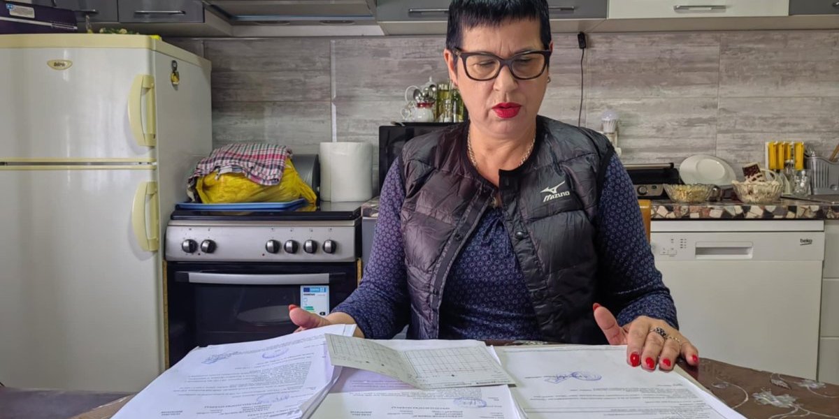 Stojadinka Stanojević, majka prebijenog dečaka