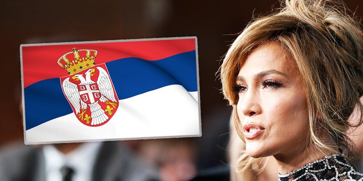 (VIDEO) Pevačica ljubi našu zastavu i priča srpski: Dženifer Lopez oduševila Srbe svojim gestom