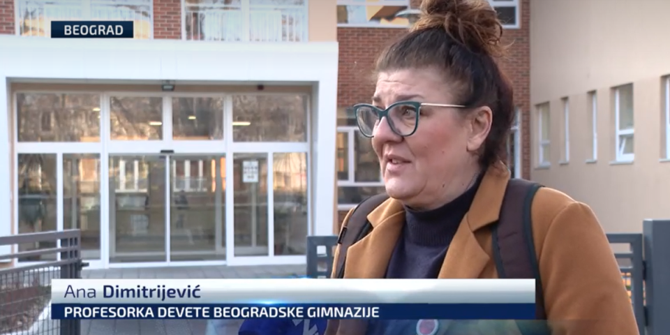 Ana Dimitrijević - nastavnica koja je od Devete beogradske gimnazije napravila cirkus