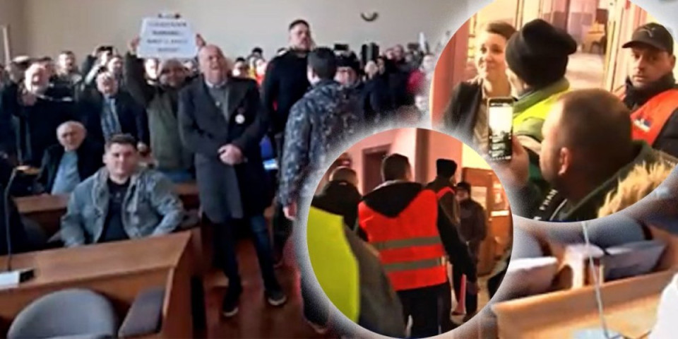 Ćuta, Štimac i Kokanović divljaju u Bogatiću! Upali u zgradu opštine i napravili haos (FOTO/VIDEO)