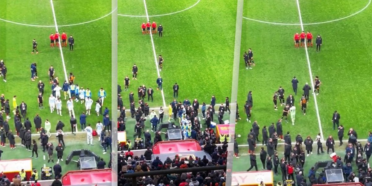 Sa Turcima nikad dosadno! Sumnjiv penal i prekid utakmice, gosti napustili teren! (VIDEO)