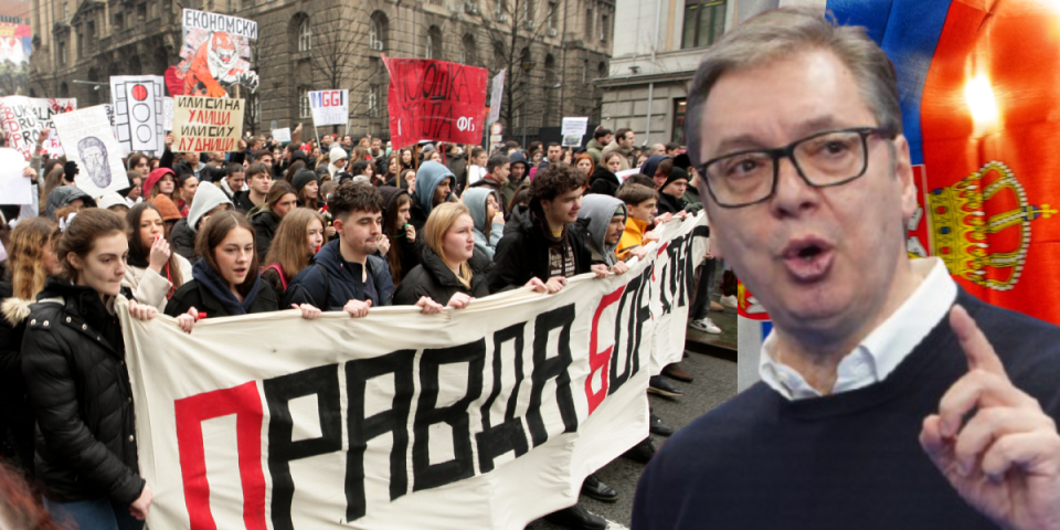 DRŽAVA JE NA KOCKI! Obistinila se Vučićeva dramatična predviđanja: Sve se odvija po šemi koju je nacrtao predsednik!