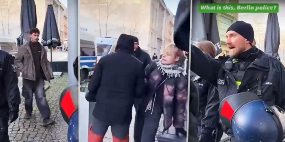 U Nemačkoj ne tolerišu blokade! Ovako prolaze oni koji hoće nasilje na ulicama: Koliki je prag tolerancije srpske policije? (VIDEO)