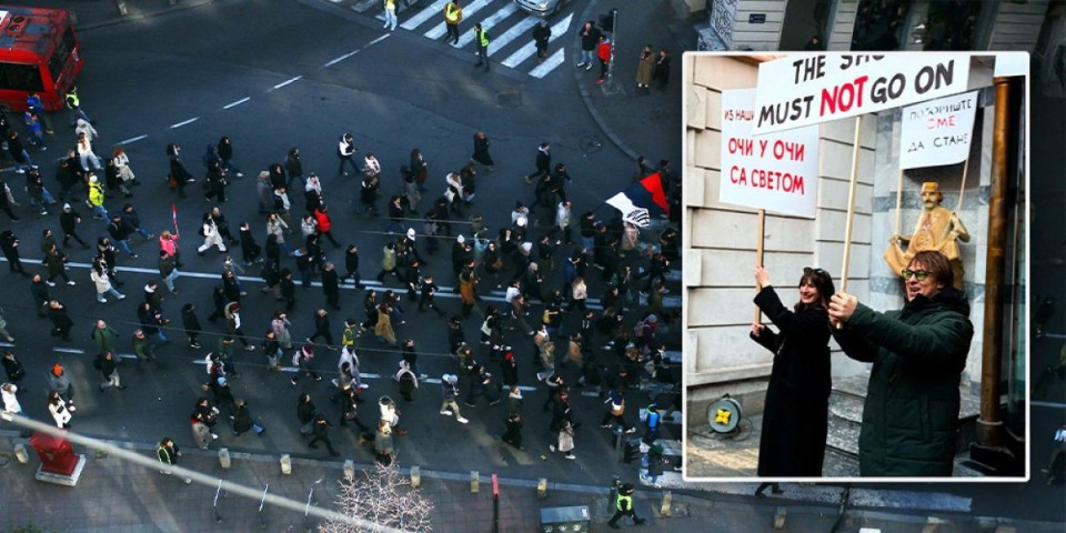 Silovatelj dečaka na protestu! Hoće li se neko ograditi od Gorana Jevtića?!