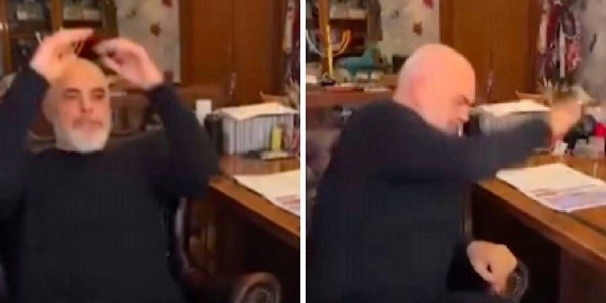 (ŠOK VIDEO) Edi Rama doživeo nervni slom: Udara, hvata se za glavu, psuje...