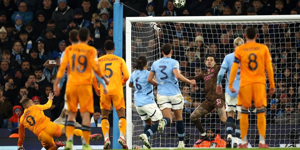 Nestvarno veče u Ligi šampiona: Utakmica za infarkt između Sitija i Reala, Milinković-Savić primio dva gola