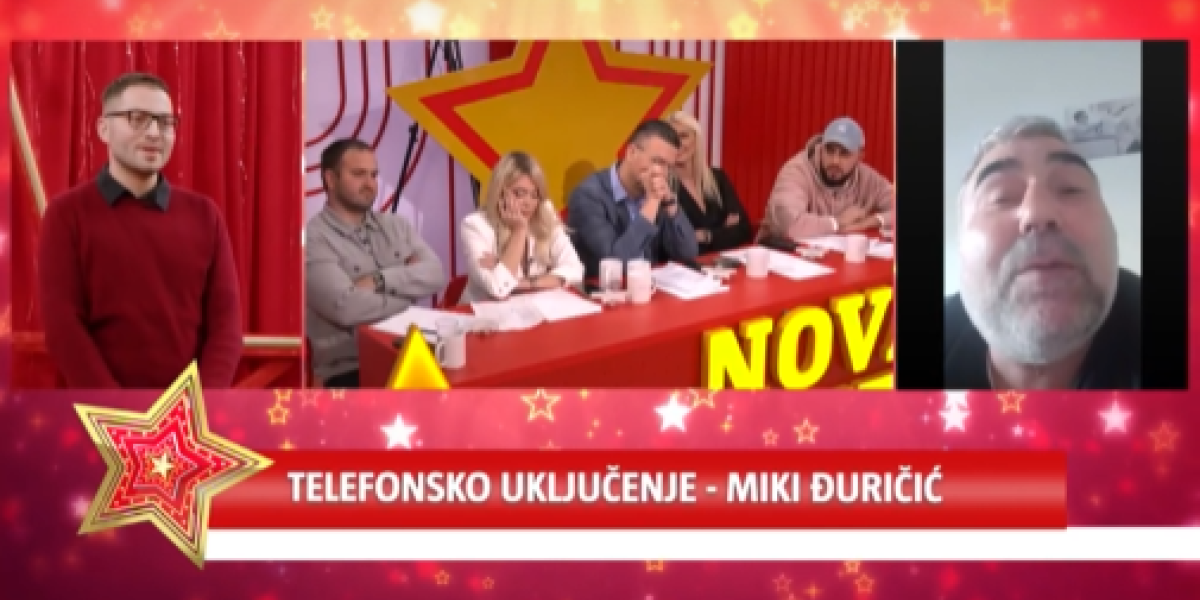 Skandal u emisiji "Nova TV zvezda"! Miki Đuričić napao kandidata zbog pitanja: "Mamu tvoju to pitaj"