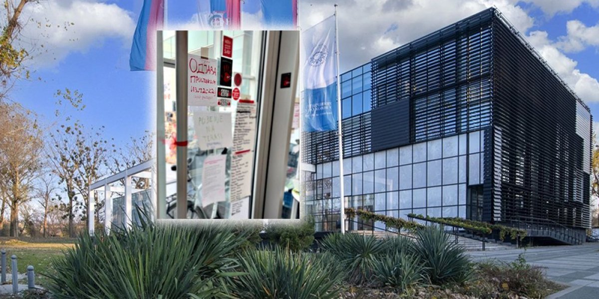 Skandal u zgradi Rektorata u Novom Sadu! Crne liste za ulazak na Plenum! (FOTO)