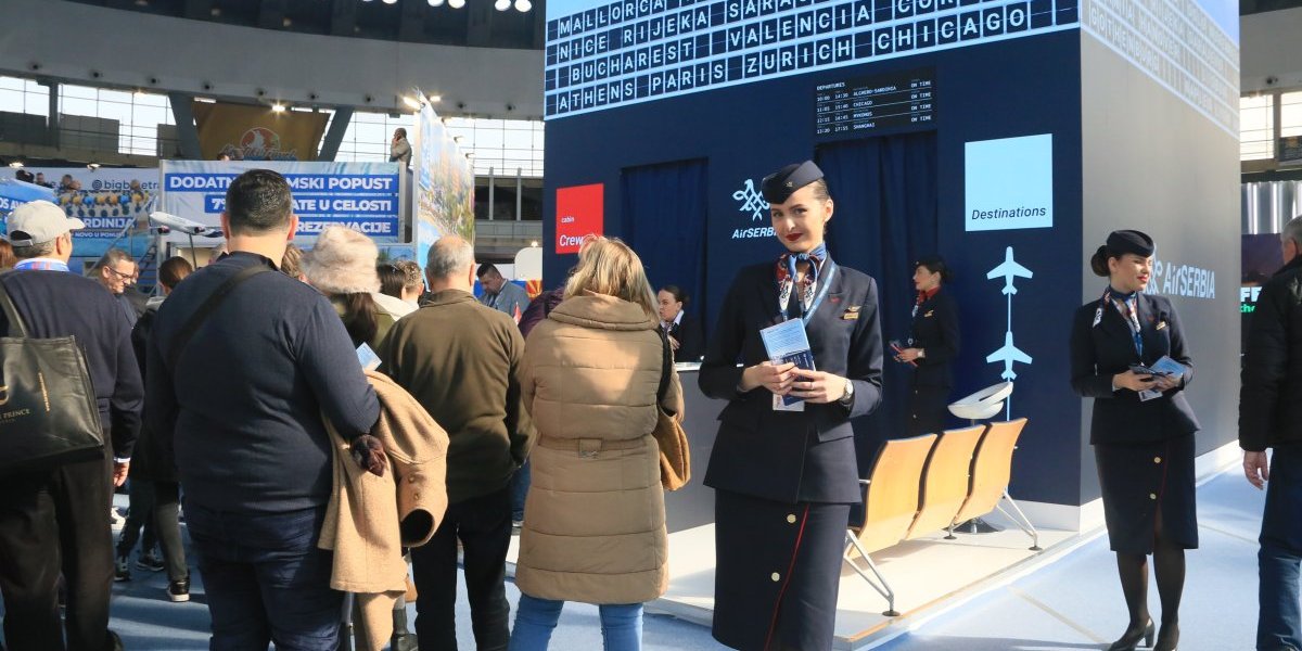 Popust na karte 30 odsto za sve putnike! Ovo su sve pogodnosti 'er srbije' na sajmu turizma