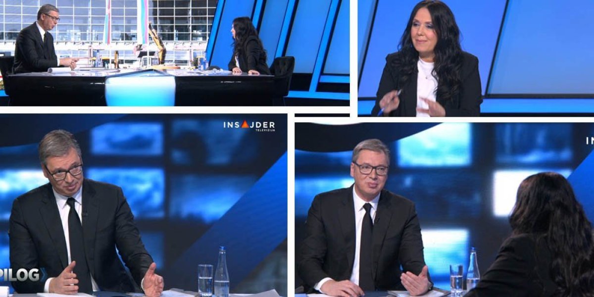 Vučić na Insajder televiziji: Obojena revolucija propala, nadstrešnica nije pala zbog korupcije, već zbog struke!