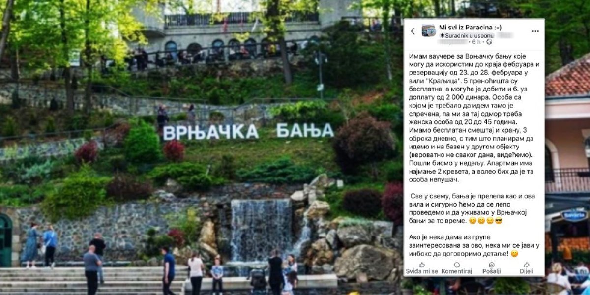 Tražim ženu da je vodim u banju! Oglas iznanadio Srbiju, ali postoje dva uslova