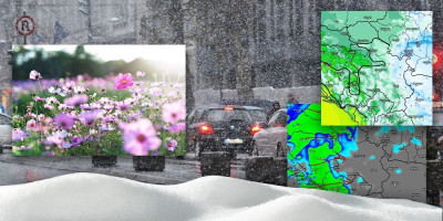 U Srbiji će sutra ujutro biti oblačno sa slabom kišom, u brdsko-planinskim predelima sa slabim snegom, a od sredine dana i kratkotrajno razvedravanje sa zapada, saopštio je Republički hidrometeorološki zavod (RHMZ).