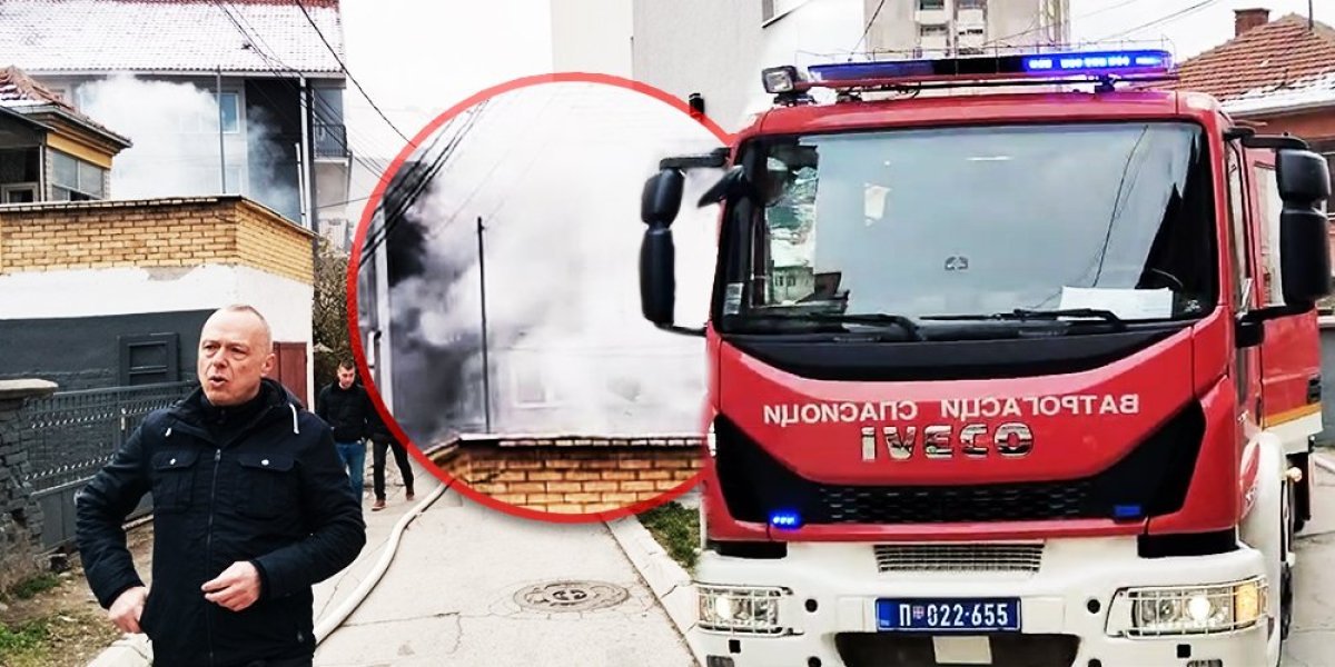 Jednog eksplozija odbacila, drugi izašao krvav! Poznato stanje povređenih u požaru u Nišu (FOTO/VIDEO)