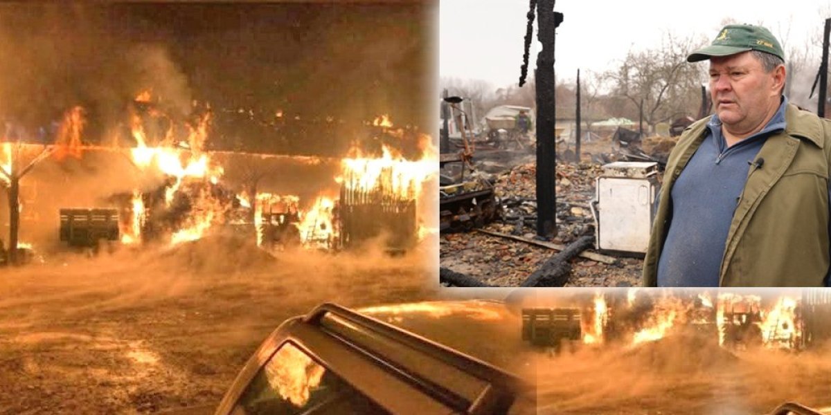 "Pokušavali smo da spasimo telad, svinje su već izgorele" Poznat uzrok požara kod Krsmanovića! (FOTO/VIDEO)