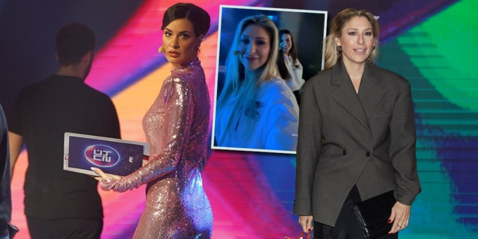 Kosjerina u miniću, Kristina ne skida osmeh sa lica! Prvi snimak zavodljivih voditeljki pred polufinale PZE (VIDEO)
