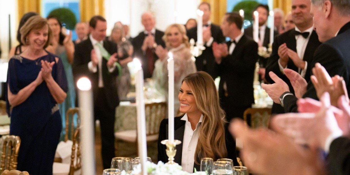 Melanija Tramp izgrmela u moćnoj kombinaciji! Na njoj sve saliveno - dobila gromki aplauz (FOTO)