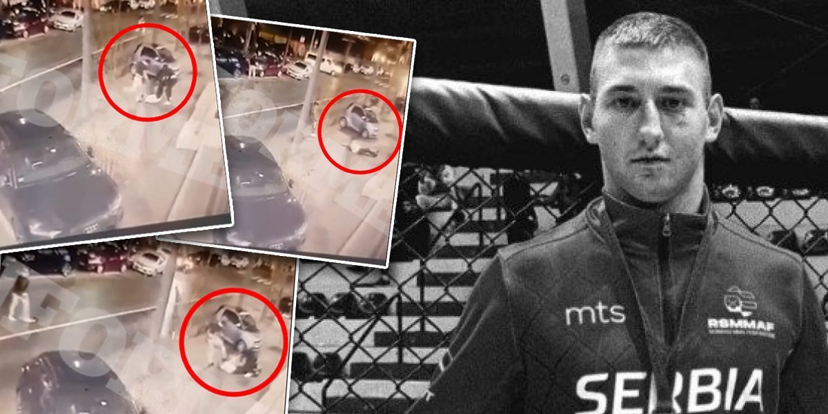 UZNEMIRUJUĆI SNIMCI UBISTVA STEFANA SAVIĆA! Zabeleženi poslednji trenuci mladog MMA borca (VIDEO)