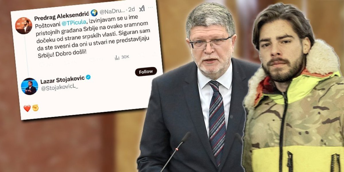 (FOTO) "Roleks" izjavio ljubav okorelom srbomrscu: Picula, izvini, volim te!