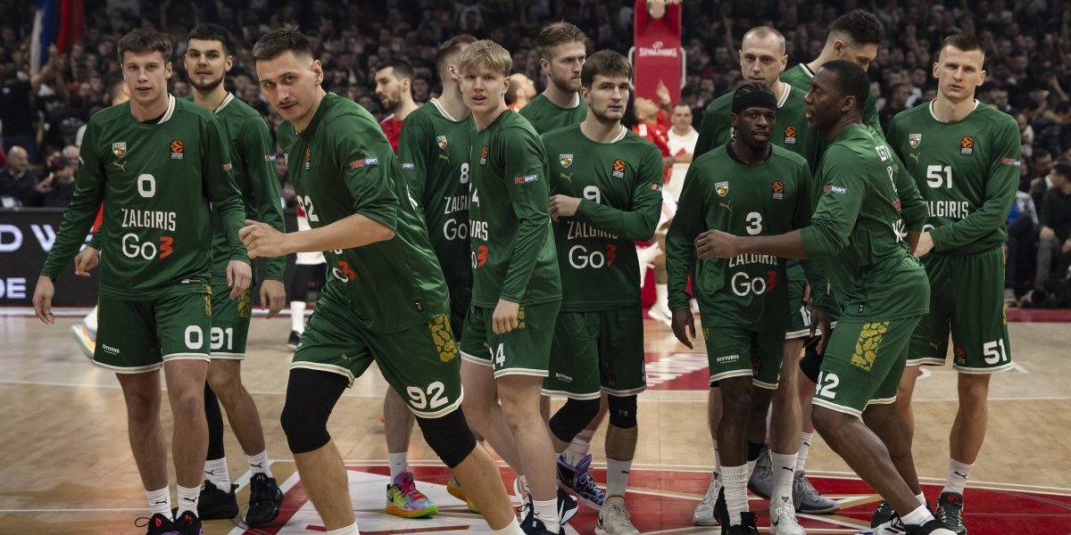 Paklen doček za Žalgiris! Cela Arena izviždala Litvance i Trinkijerija (VIDEO)