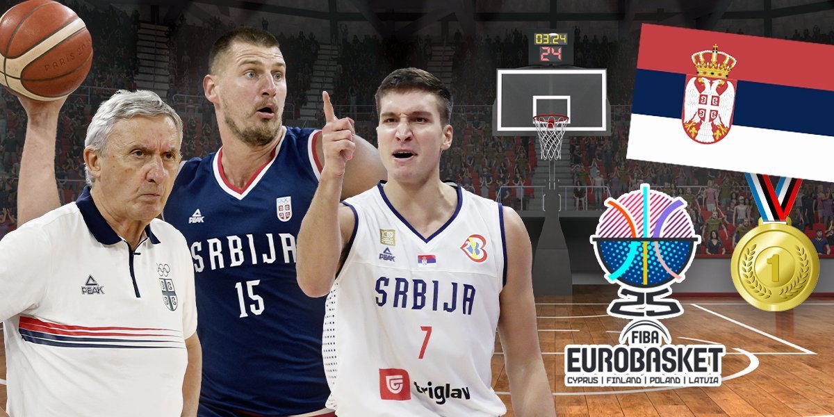 Srbija uzima zlatnu medalju na Evrobasketu! FIBA rekla svoje, "orlovi" glavni favoriti! (FOTO)