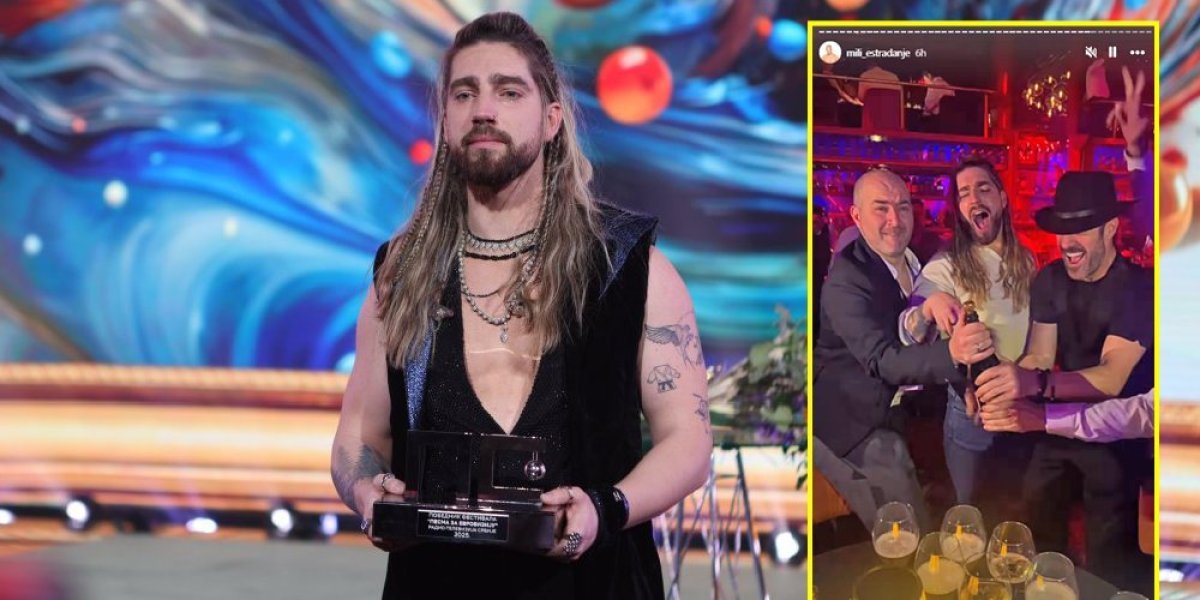 Princ od Vranje lumpovao do zore! Ovako je izgledalo slavlje pobednika "Pesme za Evroviziju" (VIDEO)