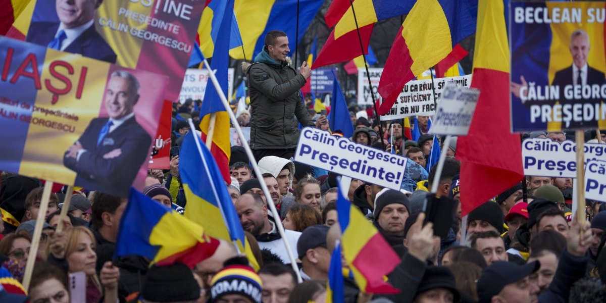 Protest u Rumuniji