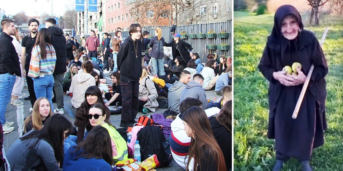 Baka s tri jabuke čista prevara! Studentska propaganda razotkrivena (VIDEO)