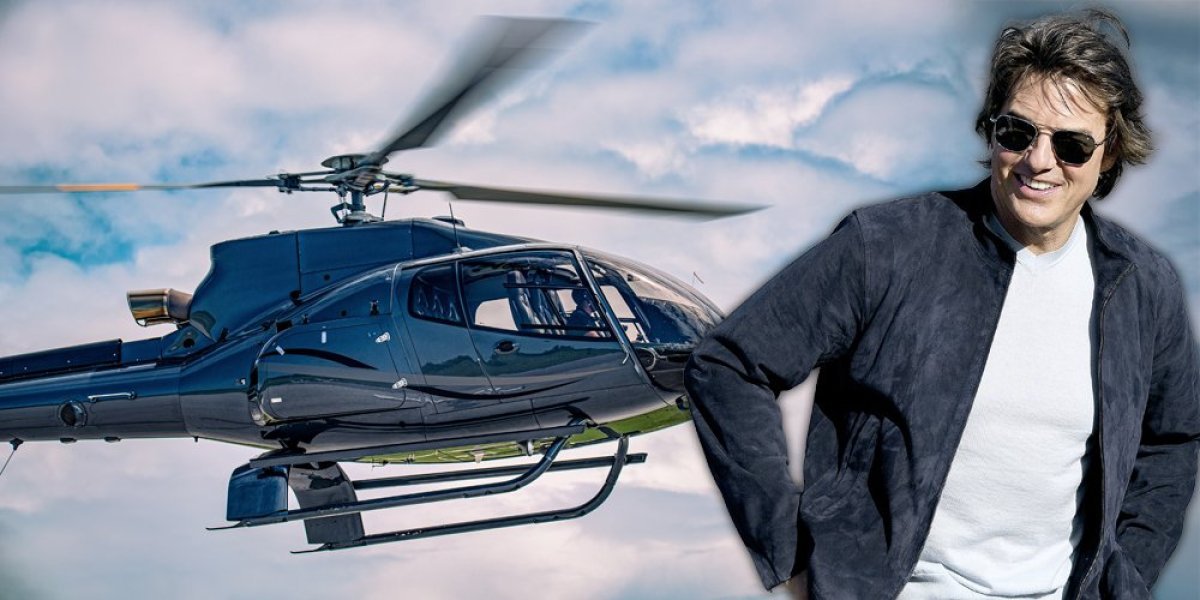 (VIDEO) Tom Kruz visi sa helikoptera! Ima 62 godine i sve snima bez dublera
