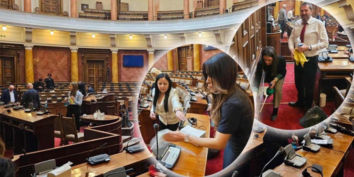KAKO OPOZICIJA "ČISTI" HAOS KOJI SU NAPRAVILI I KAKO SE ZAISTA ČISTI: Pogledajte snimke i sve će vam biti jasno! (FOTO/VIDEO)