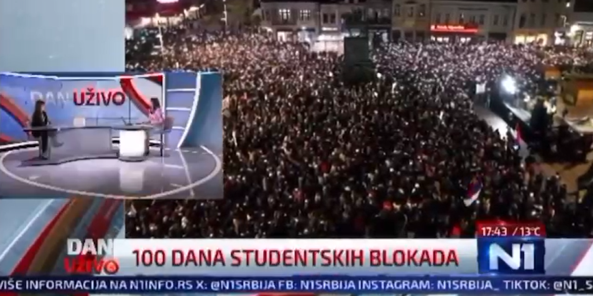 Opozicija i njihovi botovi kidišu na studente! Studenti ne podržavaju njihovo nasilje (FOTO/VIDEO)