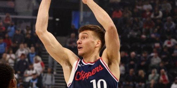 Rafal Bogdanovića! Srbin sasuo 23 poena, ovo je deseti uzastopni meč sa makar jednim pogotkom za 3 poena (VIDEO)