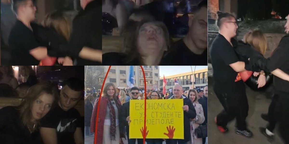 MRTVA PIJANA! Profesorka Selma organizuje proteste, a deca je nose dok se prevrće (VIDEO)