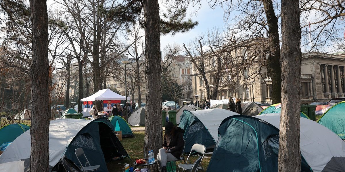 Par ekselans licemerje! Ne smeta joj blokiran grad, ali smetaju deca u parku (VIDEO)