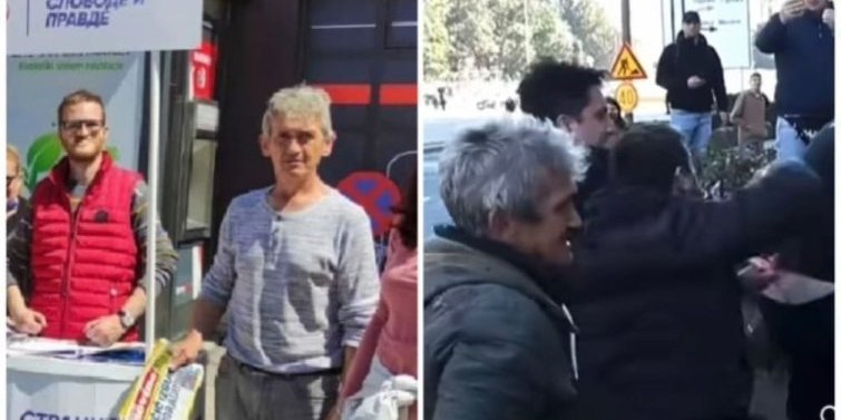 Đilasov odbornik sledi stope šefa: Nasrće na žene i tuče kišobranom (FOTO, VIDEO)
