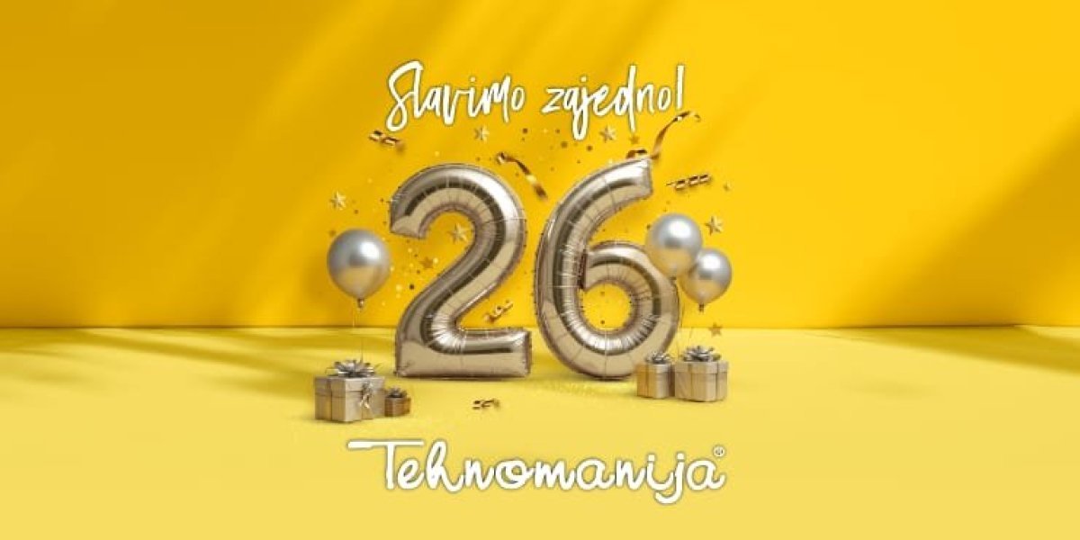 Tehnomanija slavi 26 godina - Velika žurka popusta!