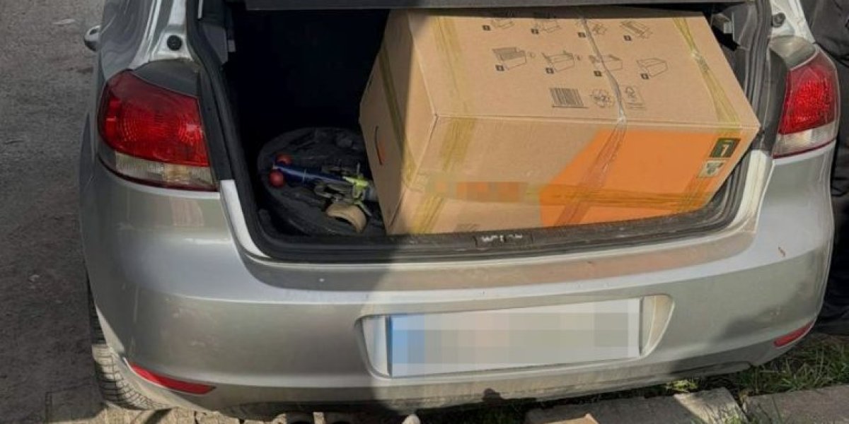 Automobil pun marihuane