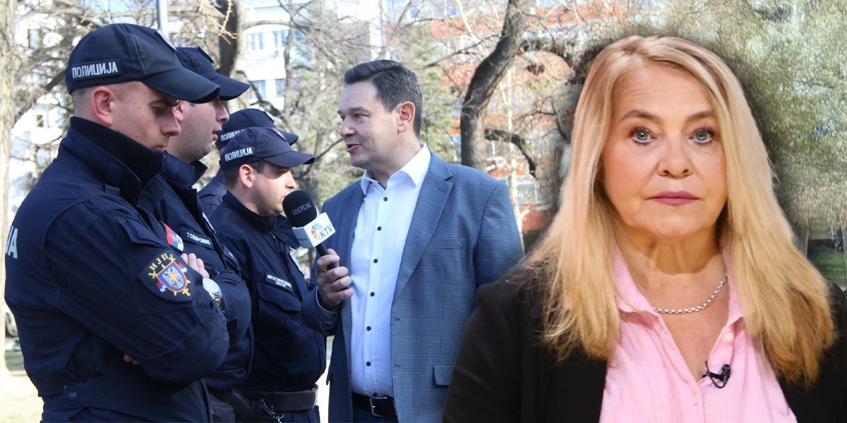 Gnusne uvrede i trka glavom bez obzira! Kukavica Šarović beži od Branke Lazić (VIDEO)