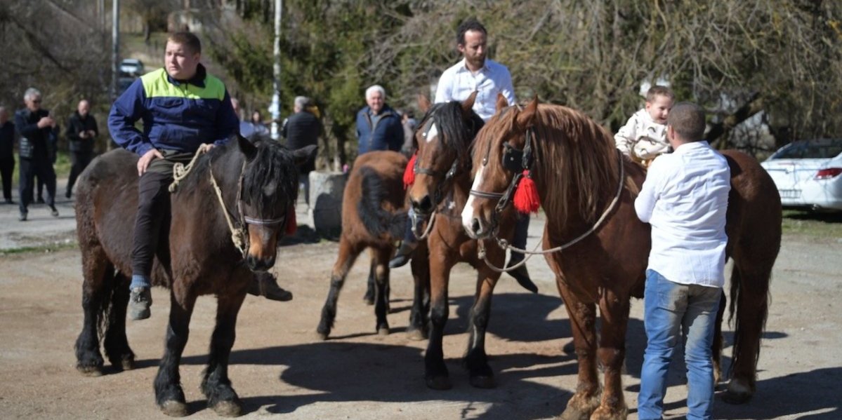 Prizivaju proleće i rasteruju demone! U babušničkom selu Gornji Striževac, mladi ne zaboravljaju drevne običaje (FOTO)