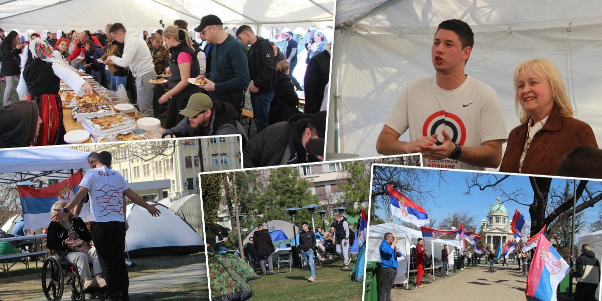 Studenti koji žele da uče podržali Dalibora Trifunovića! "Nećete nas utišati" (FOTO/VIDEO)