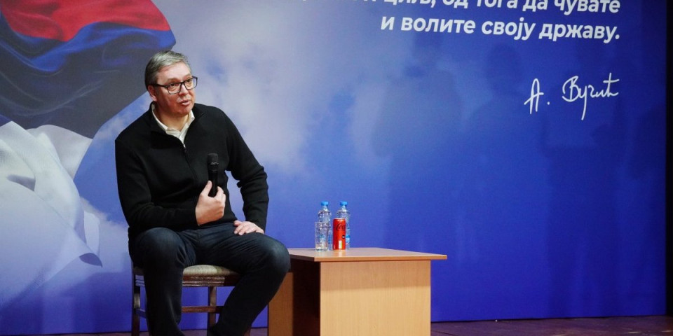 "Sve što radimo, radimo za Srbiju i našu decu": Vučić poslao jaku poruku (VIDEO)