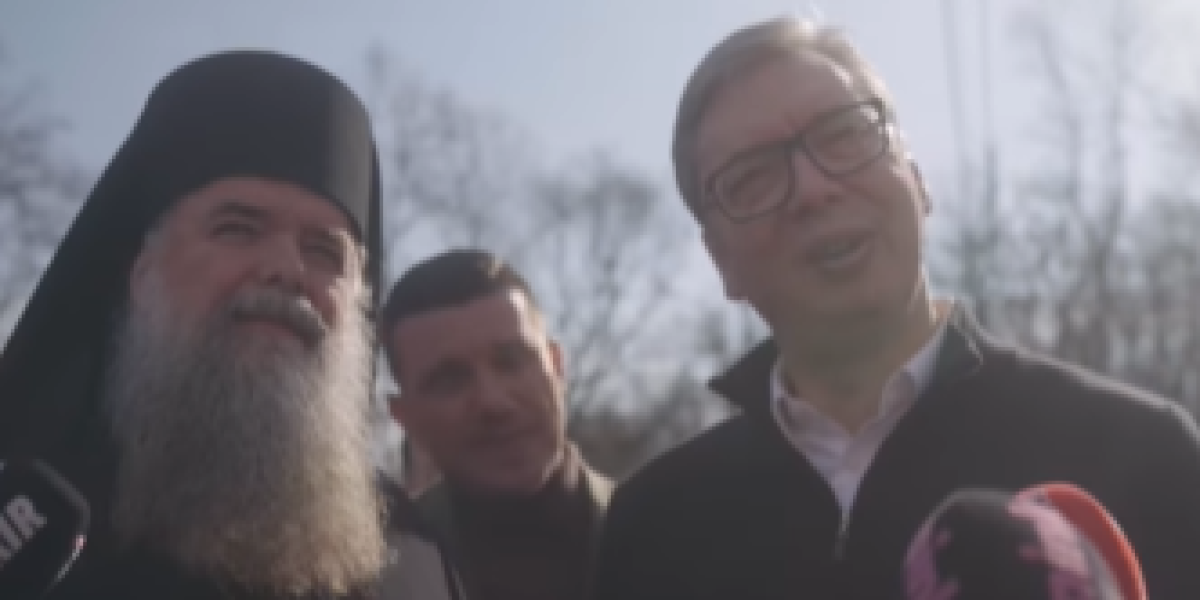 "Oni su sidro su za naš narod"! Vučić obišao manastir Pinosava (VIDEO)